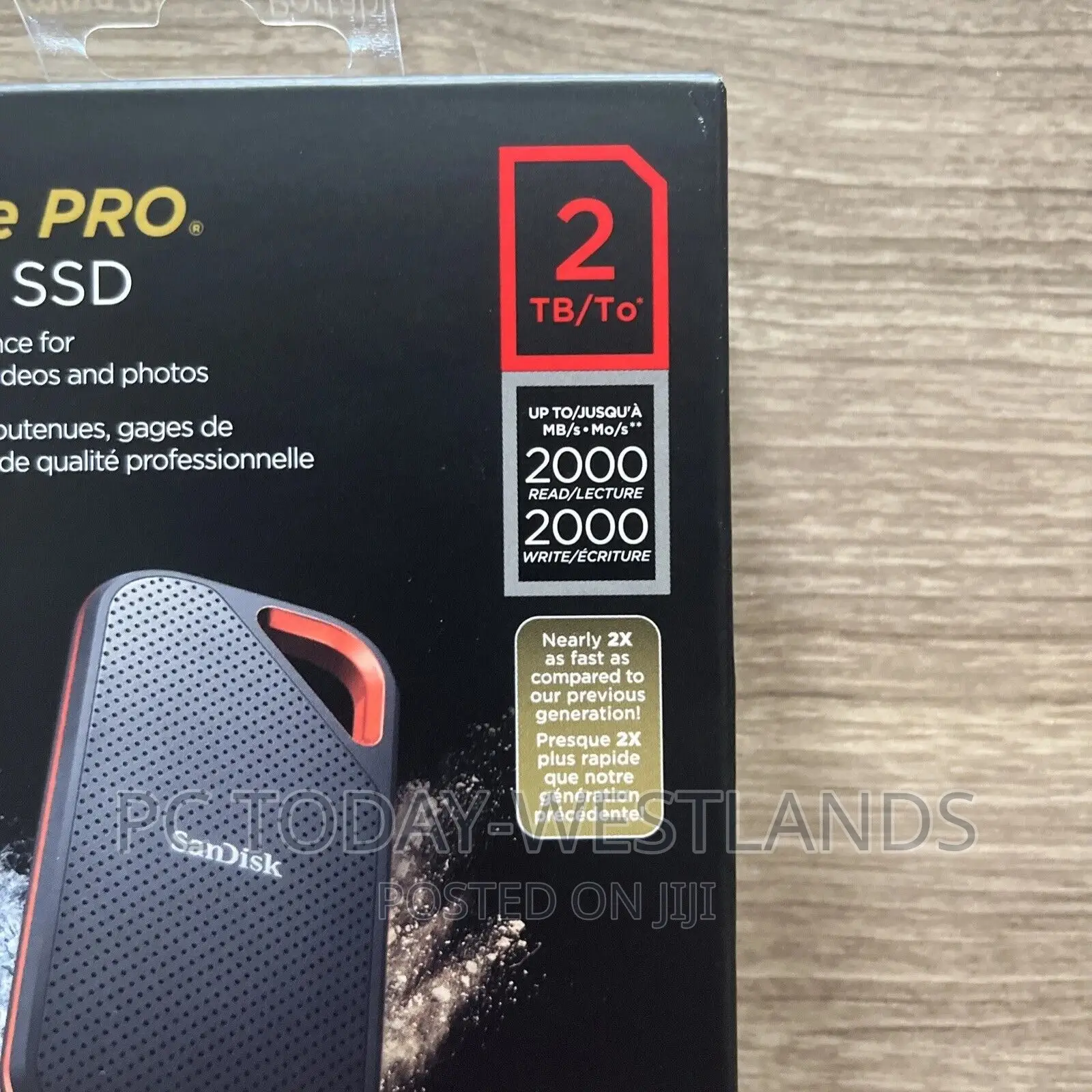 Sandisk Extreme Pro V2 2tb Usb-C Portable External SSD