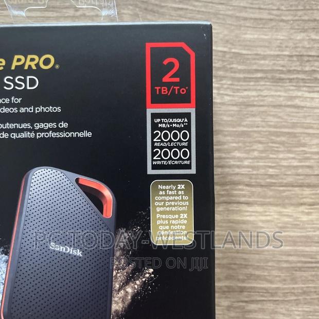 Sandisk Extreme Pro V2 2tb Usb-C Portable External SSD - thumbnail 2