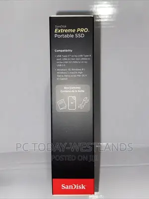 Sandisk Extreme Pro V2 2tb Usb-C Portable External SSD