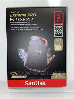 Sandisk Extreme Pro V2 2tb Usb-C Portable External SSD
