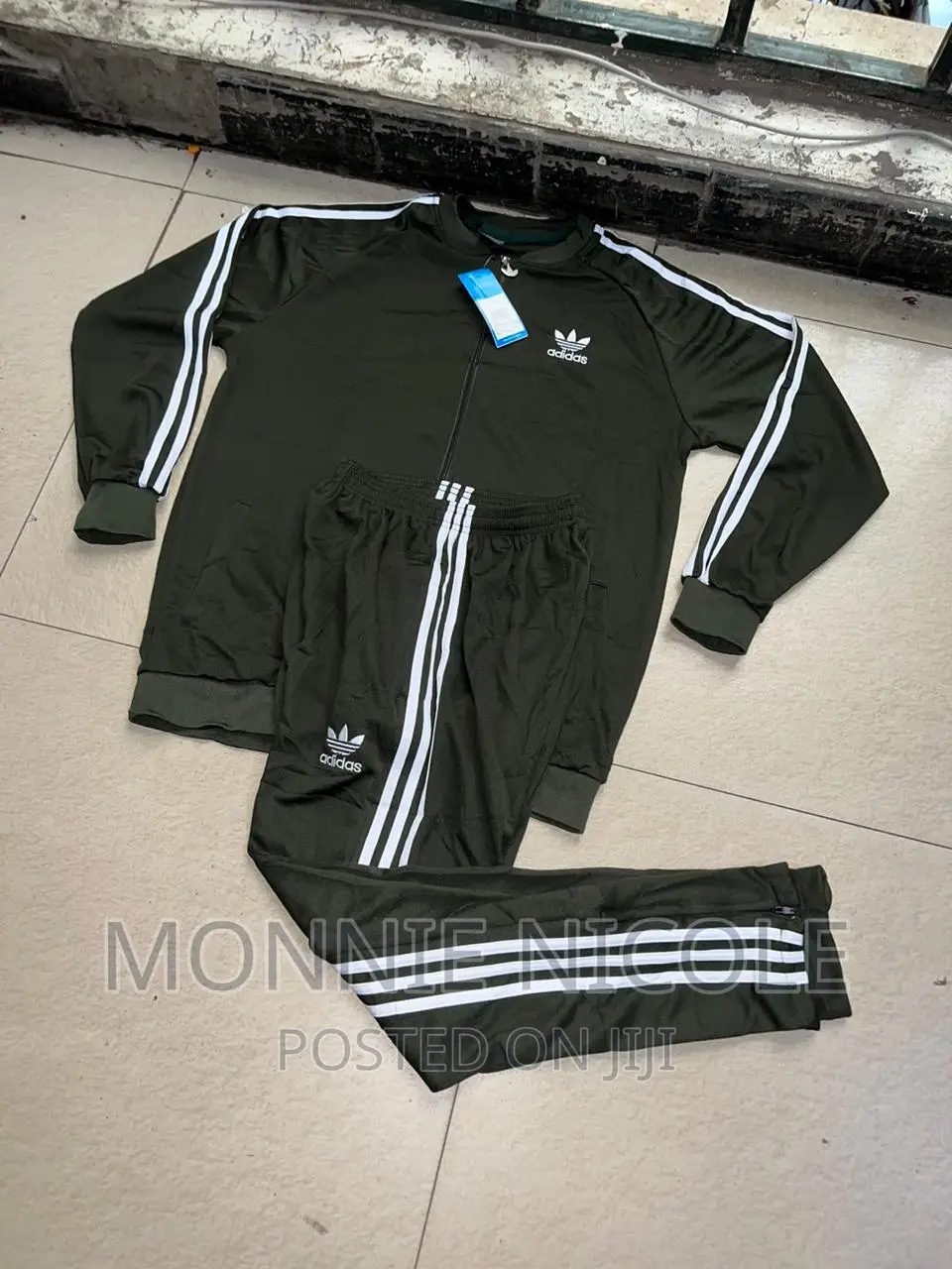 Black Adidas Men Tracksuit