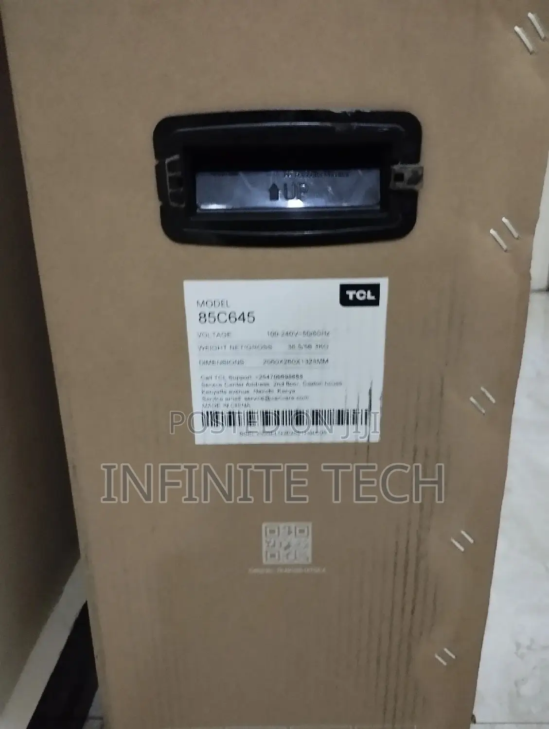 Tcl 85" Qled Tv .Miniled .Google Adroid .(85c655)