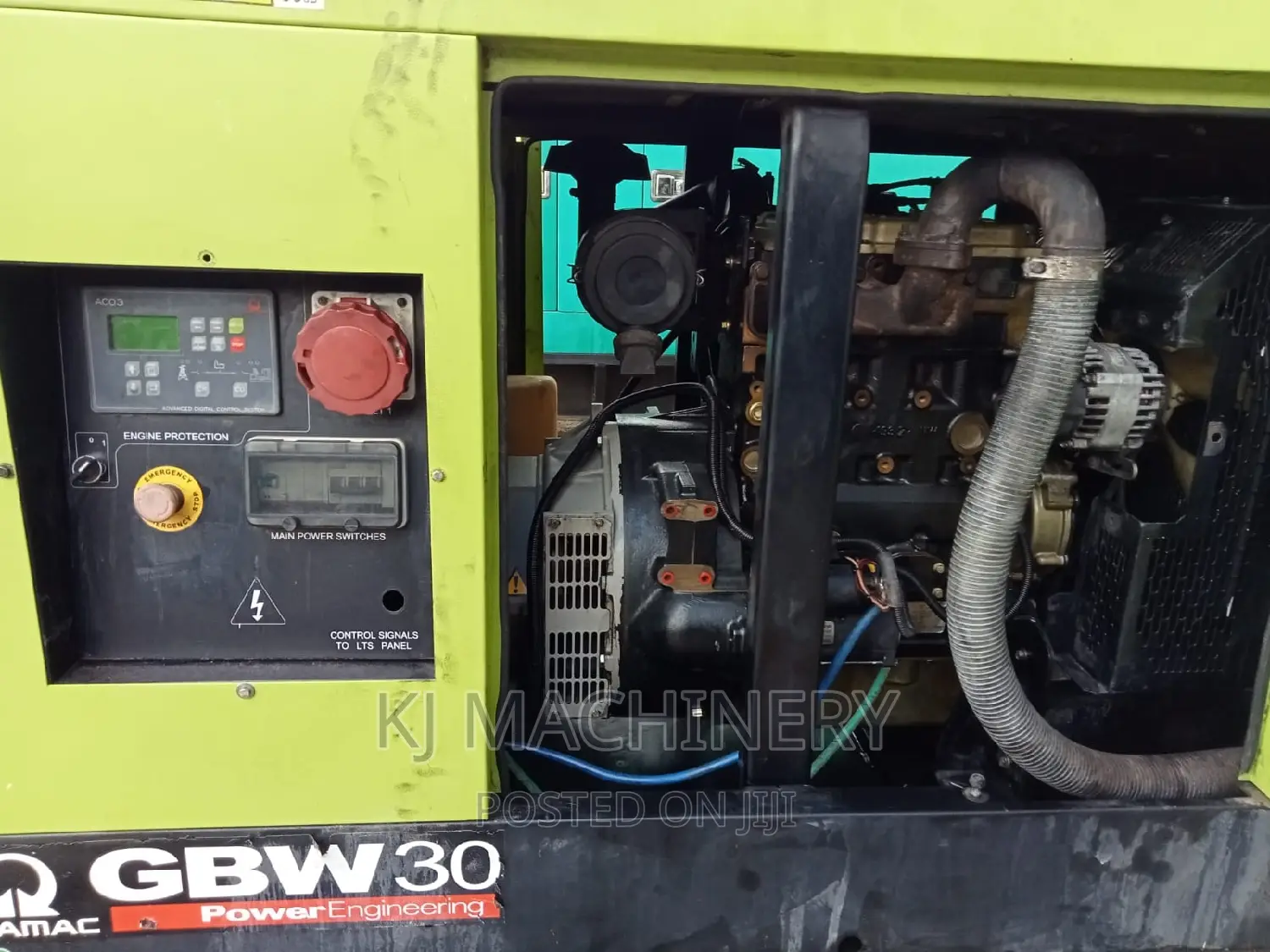 Pramac Slightly Used Diesel Generator -30kva
