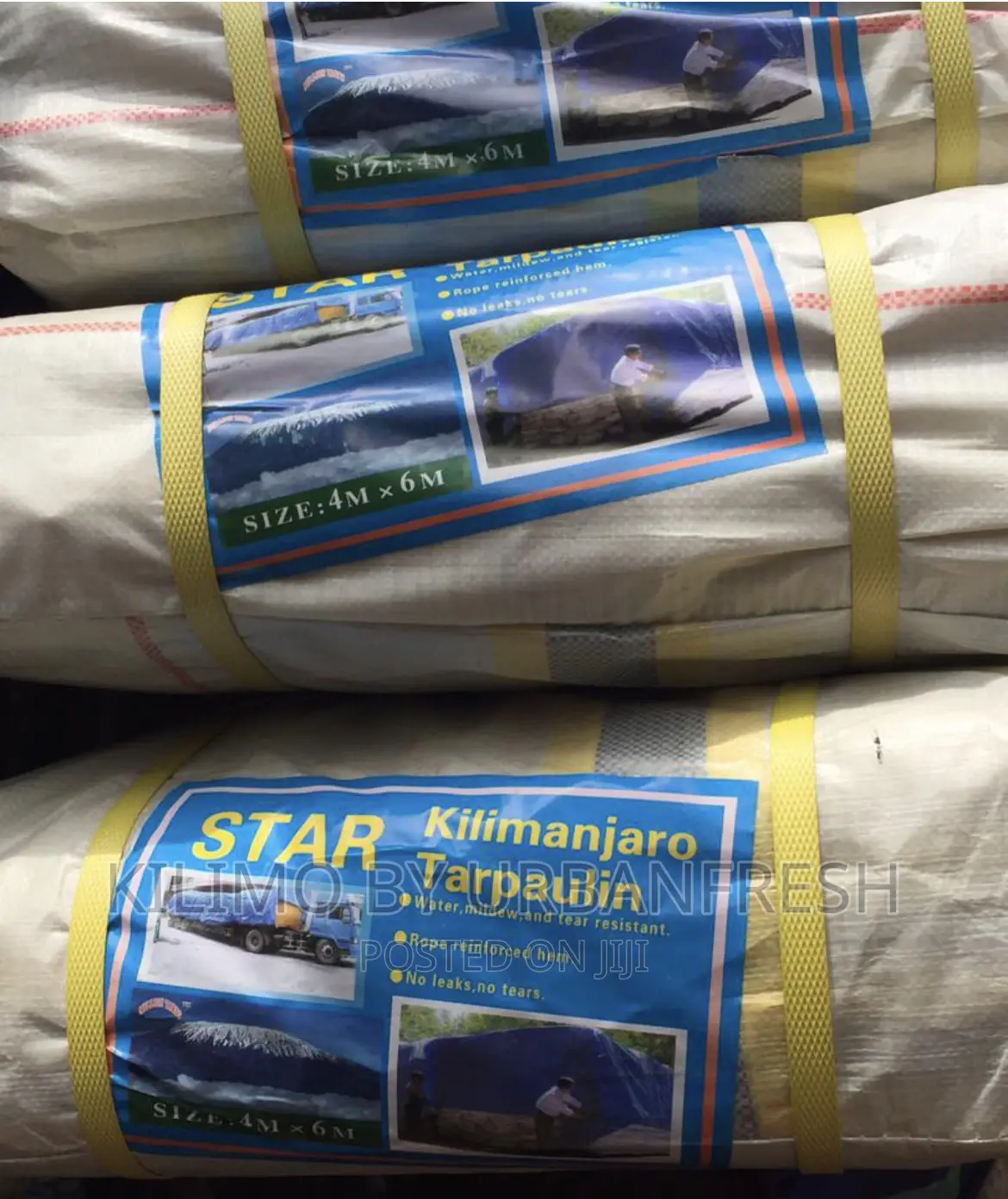 Big Sized Tarpaulin. Waterproof : Wider Range Colors.