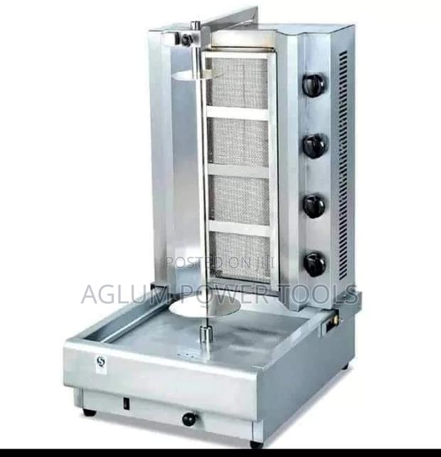 Shawarma Machine 4 Burner Stainless Steel - main view