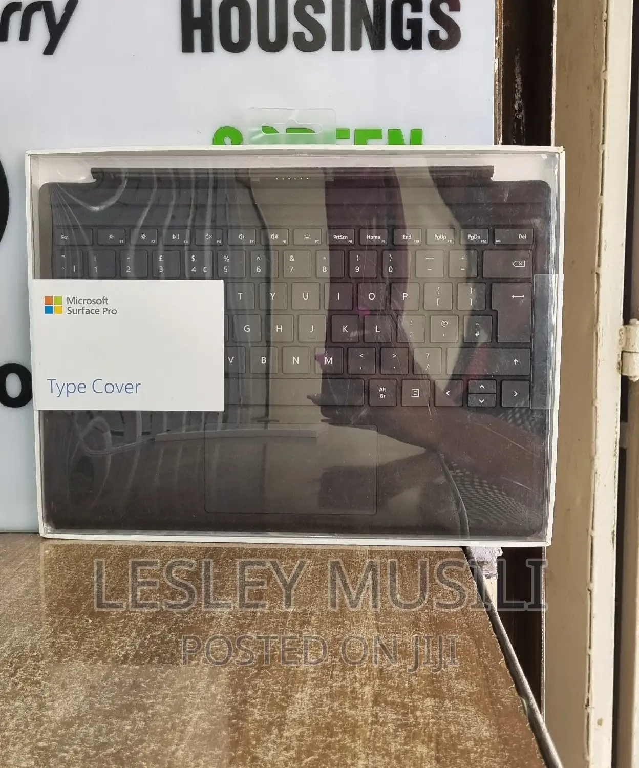 Microsoft Type Cover for Surface Pro 5/6 - Black