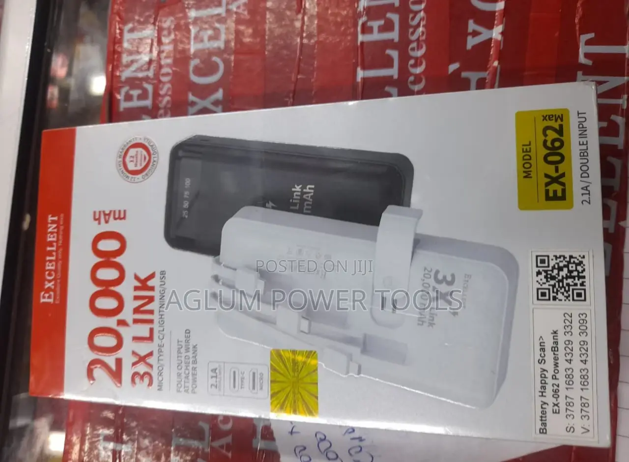 Excellent Power Bank 20,000mah