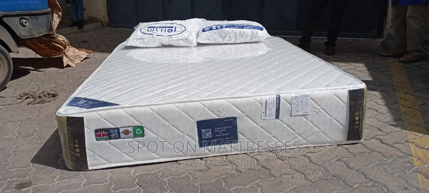 5×6 10" Orthopaedic Spring Mattresses + Free Delivery!