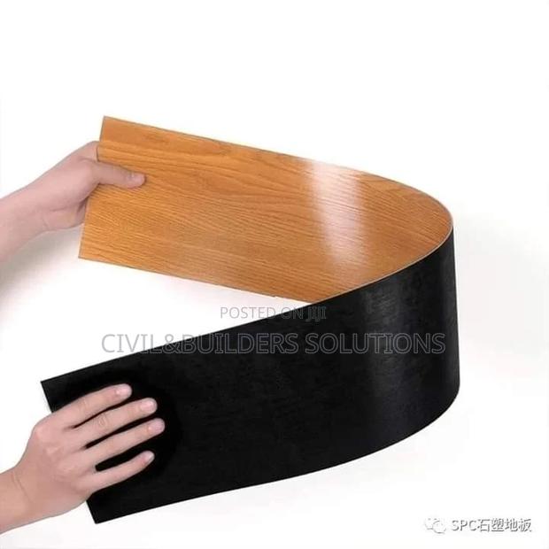 Cinnamon Brown Lvt Self Sticking Tile - main view