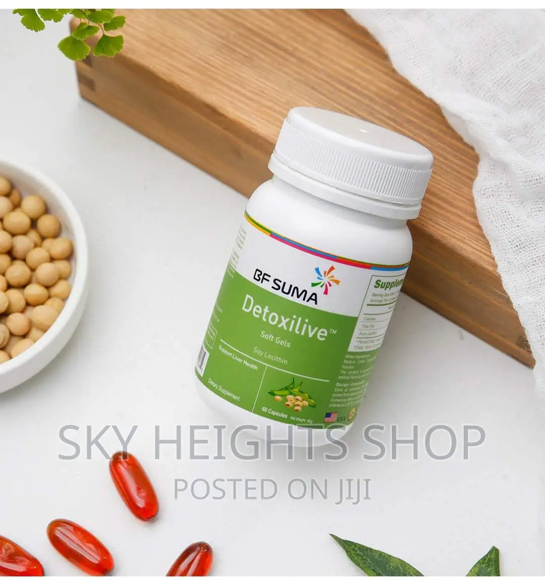Healthier Liver, Improved Memory With Detoxilive Soft Gels