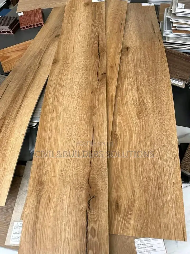 Medium Brown Lvt Self Sticking Tile
