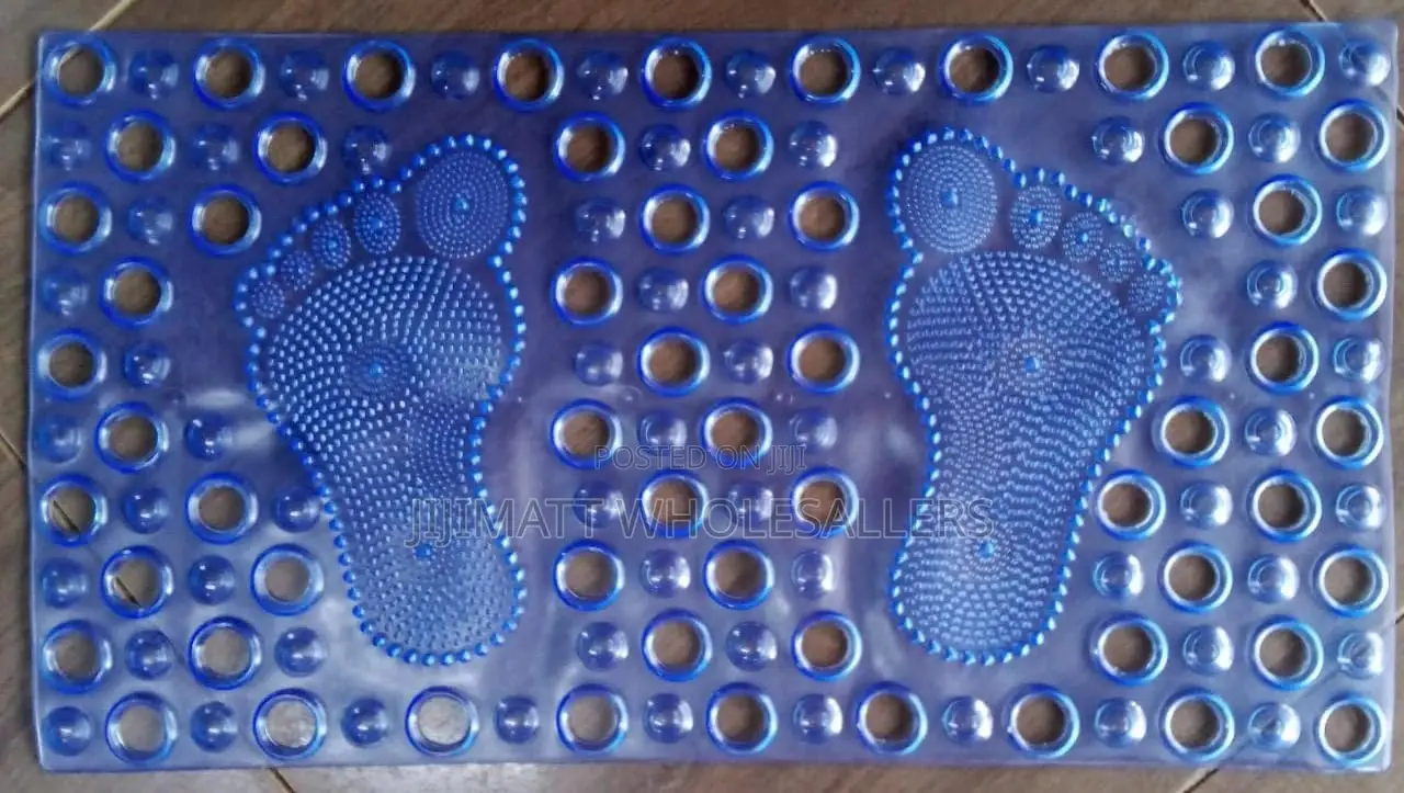 Rectangular Anti-Slip Bathroom Mats Available in All Colours