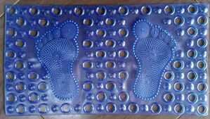 Rectangular Anti-Slip Bathroom Mats Available in All Colours
