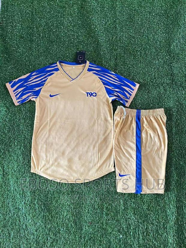 White Nike Football Uniform - main view