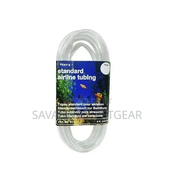 Standard Fish Aquarium Airline Tubing - 8ft