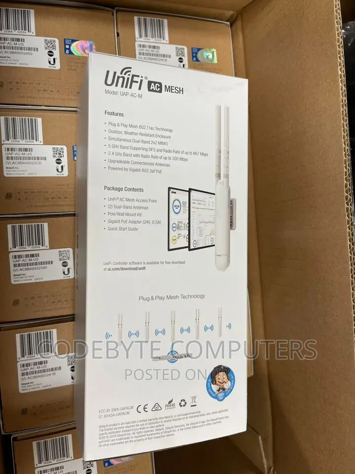 Ubiquiti Unifi Mesh Access Point Uap-Ac-Mesh