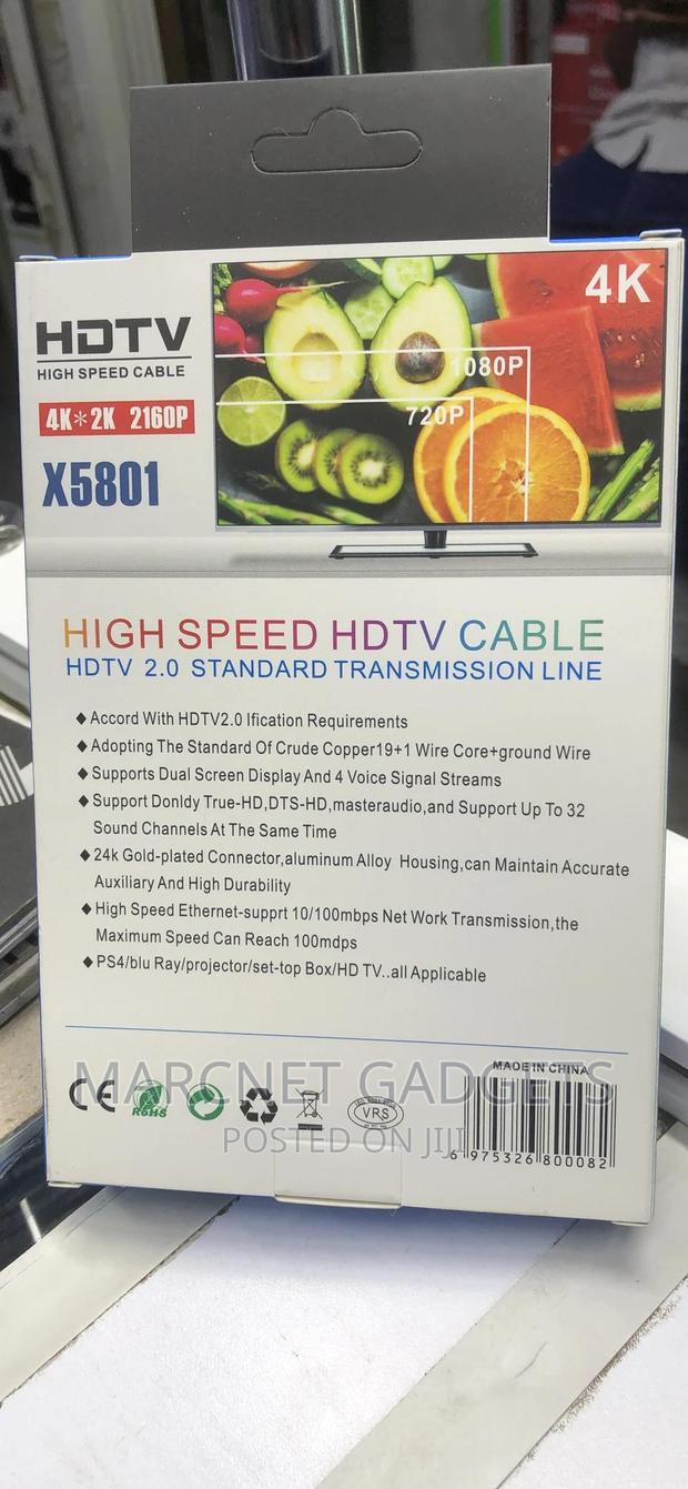 High Speed Gold Plated 2160P Hdmi Cale 32sound Channel - thumbnail 2