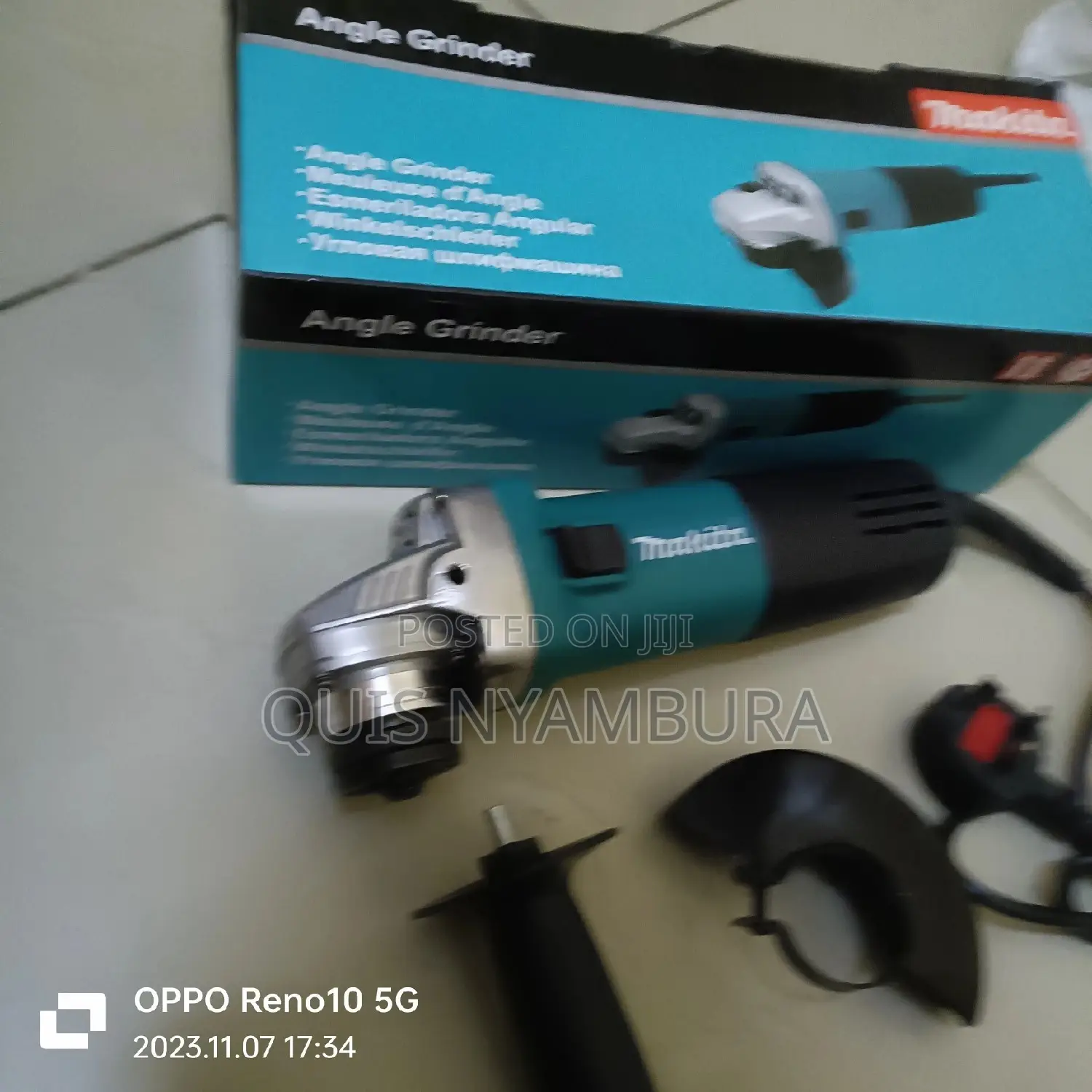 Electric Makita Grinder 4"
