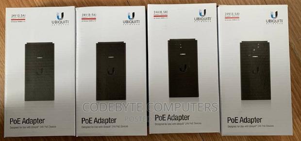 Ubiquiti Networks Poe Adapter 24v 0.5a Gigabit Ethernet