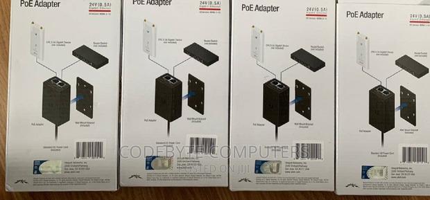 Ubiquiti Networks POE-24-24W-G 24V POE 1A Gigabit Adapter