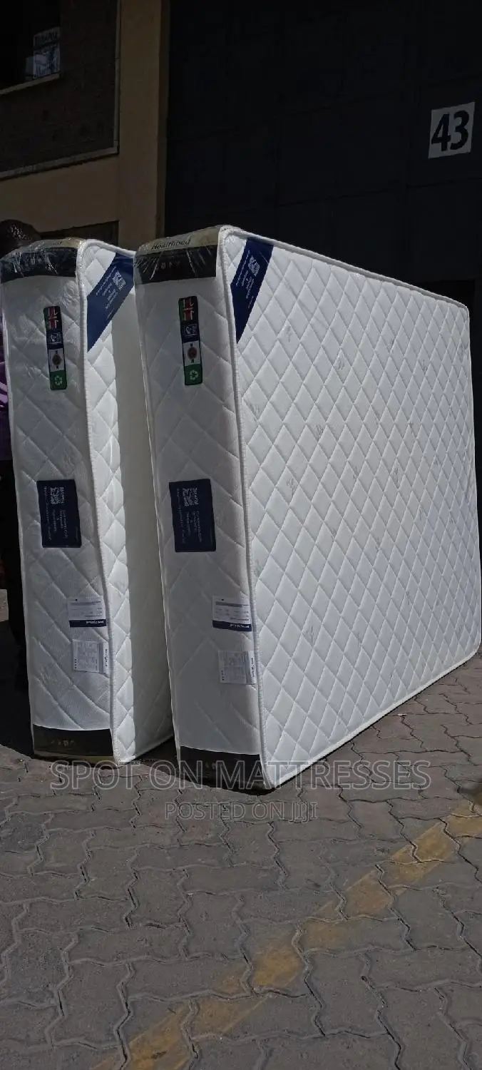 Orthopedic Spring 5×6 12inch Thick 2 Free Pillows + Free Delivery!!!