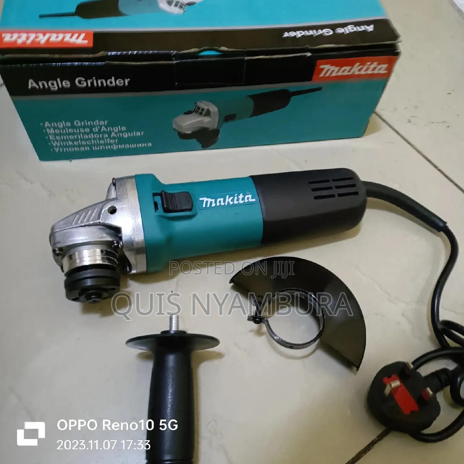 4" Electric Makita Grinder