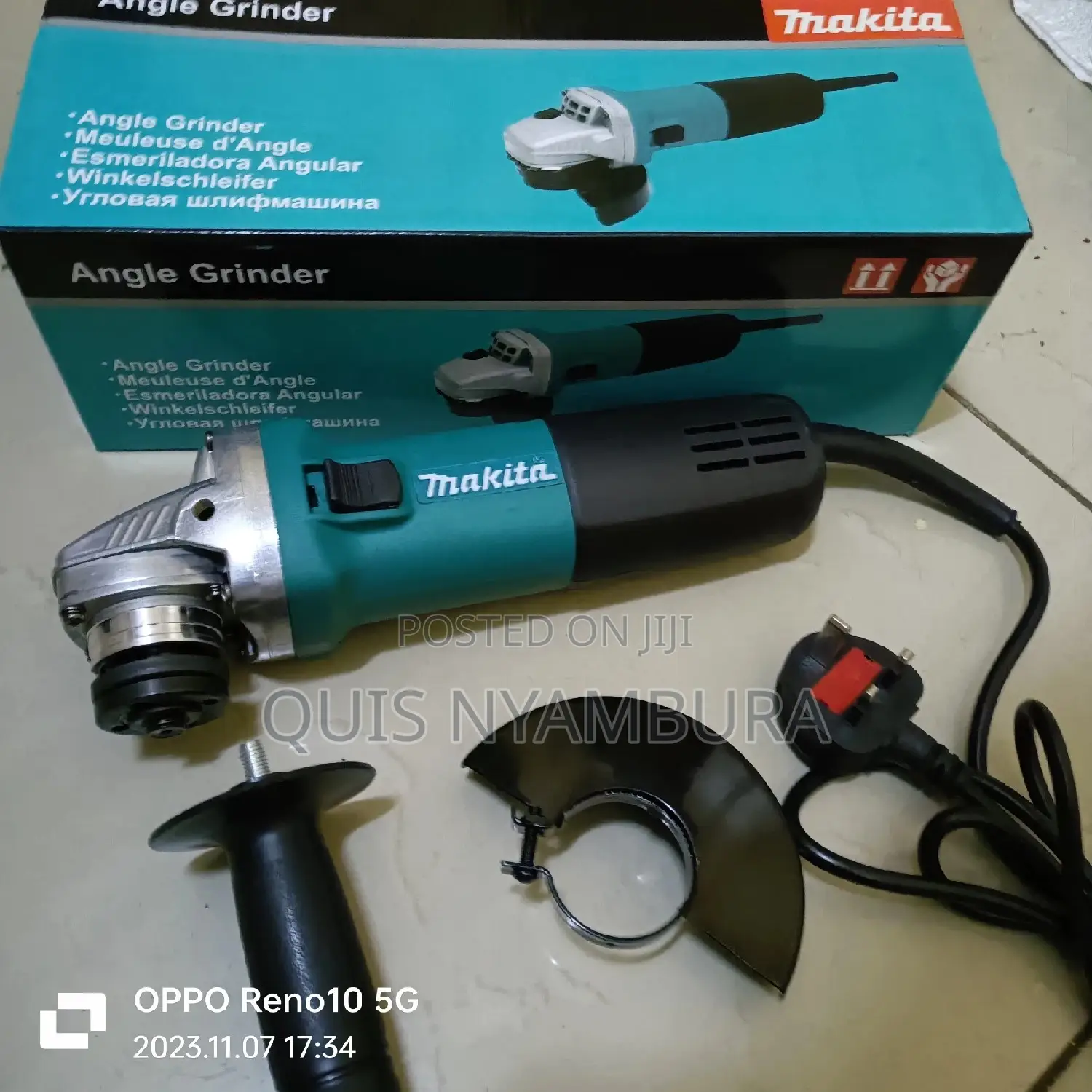 4" Electric Makita Grinder .