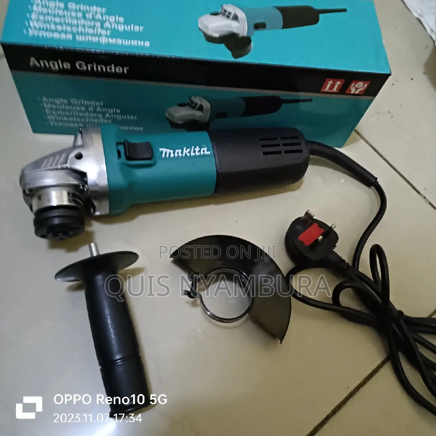 4" Electric Makita Grinder .