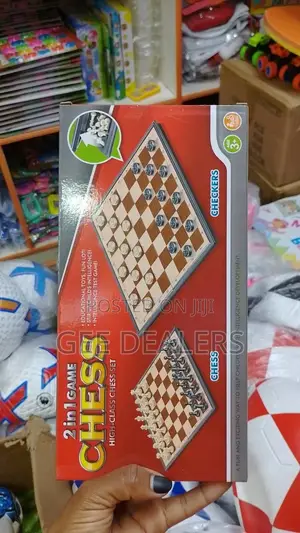 2 in 1 Magnetic Chess Board Game Available
