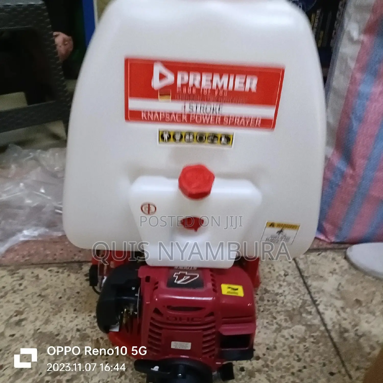 Knapsack Sprayer Petrol Powered