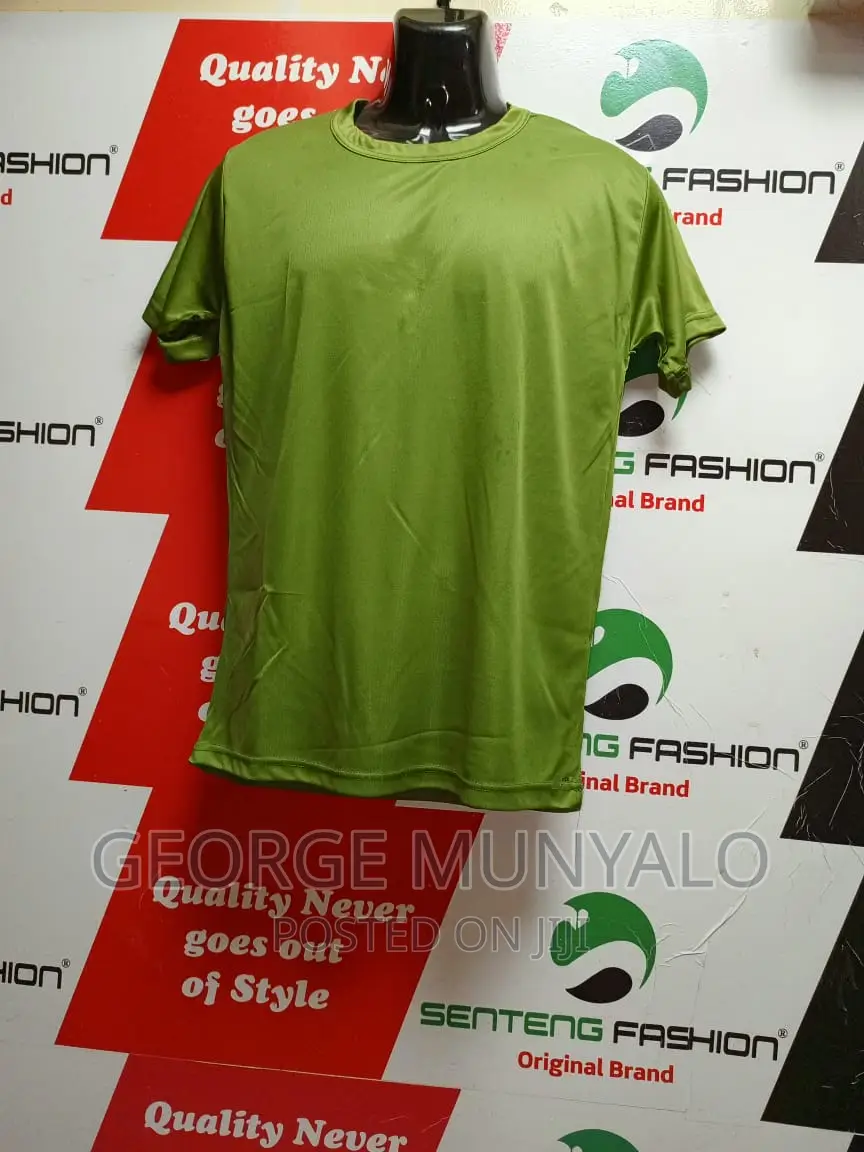Jungle Green Polyester T-Shirts