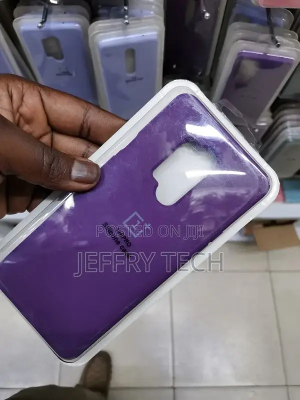 Soft Back Cover Case for Oneplus 8 Pro - Purple