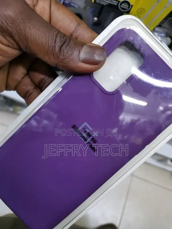 Purple Original Silicone Case for Oneplus 9r