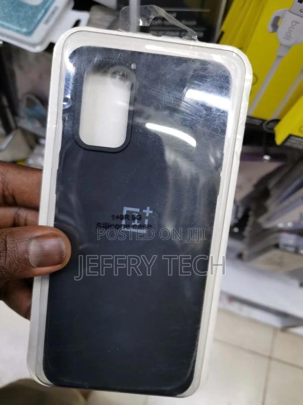 Black Original Silicone Case for Oneplus 9r - main view