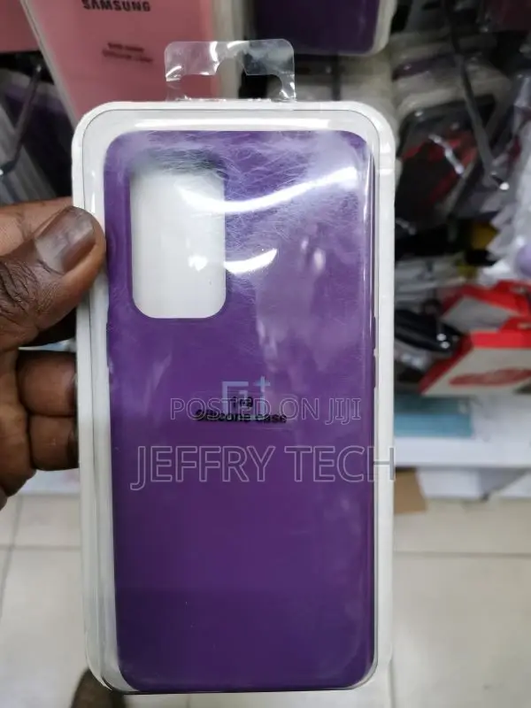 Purple Candy Silicone Case for Oneplus 8