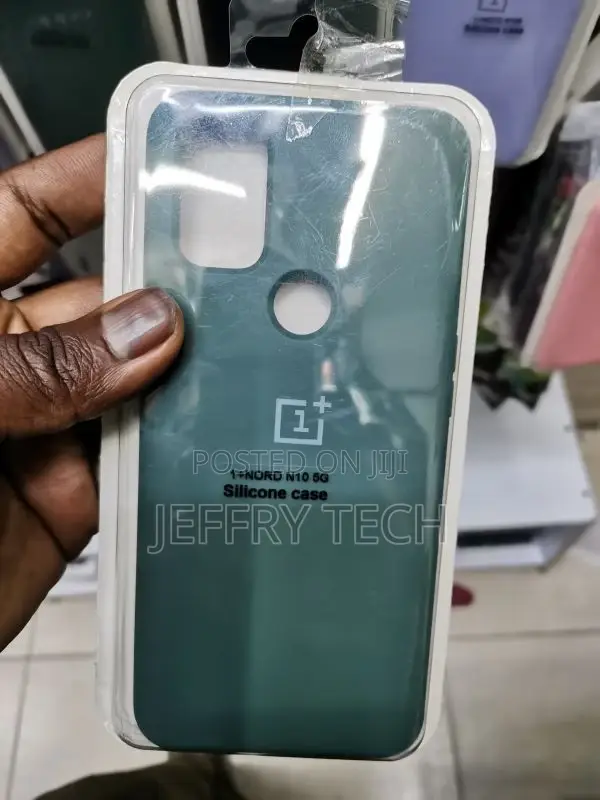 Dark Green Candy Silicone Case for Oneplus Nord N10 5g