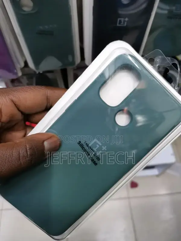 Green Silicone Case for Oneplus Nord N100