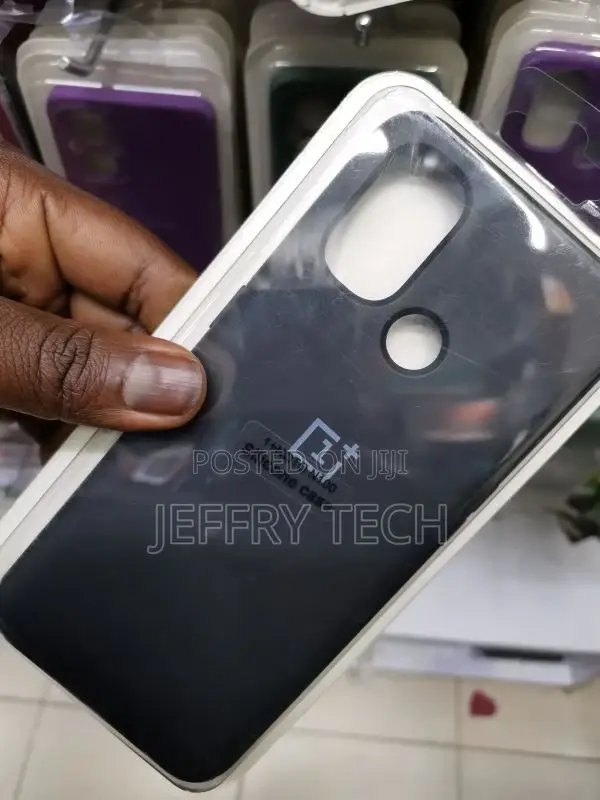 Oneplus Nord N100 Protective Silicone Case Cover Black