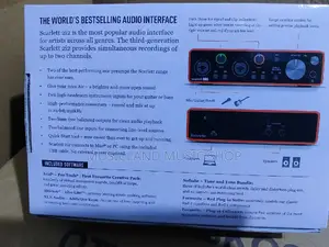 Scarlett 2i2 Audio Interface 3rd Gen
