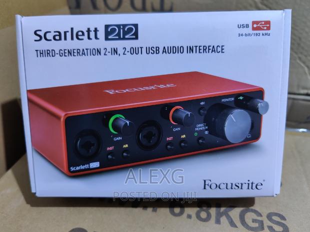 Scarlett 2i2 Audio Interface 3rd Gen
