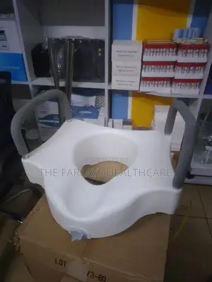 Toilet Raiser With Arm Rests.