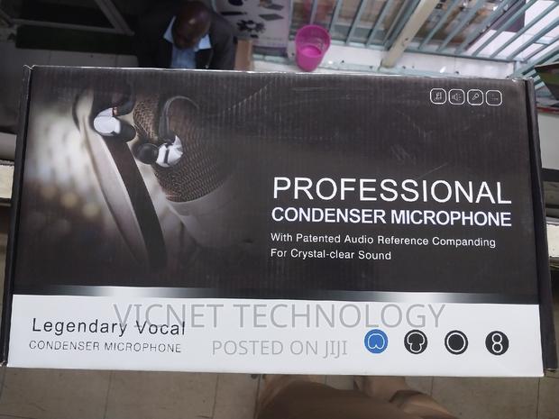 V8S Sound Card With Condenser Microphone for Podcast