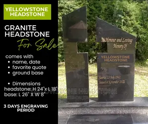 Granite Headstone Tombstone Tribute