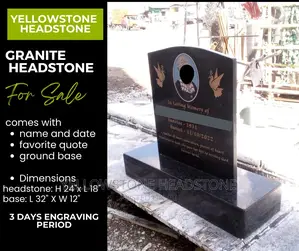 Granite Headstone Tombstone Tribute