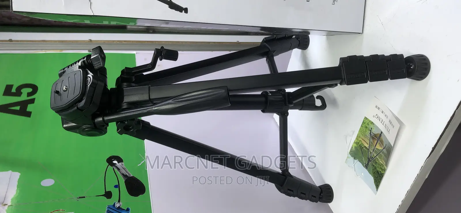Yunteng VCT 668 Alloy Aluminum Video Camera Tripod Stand