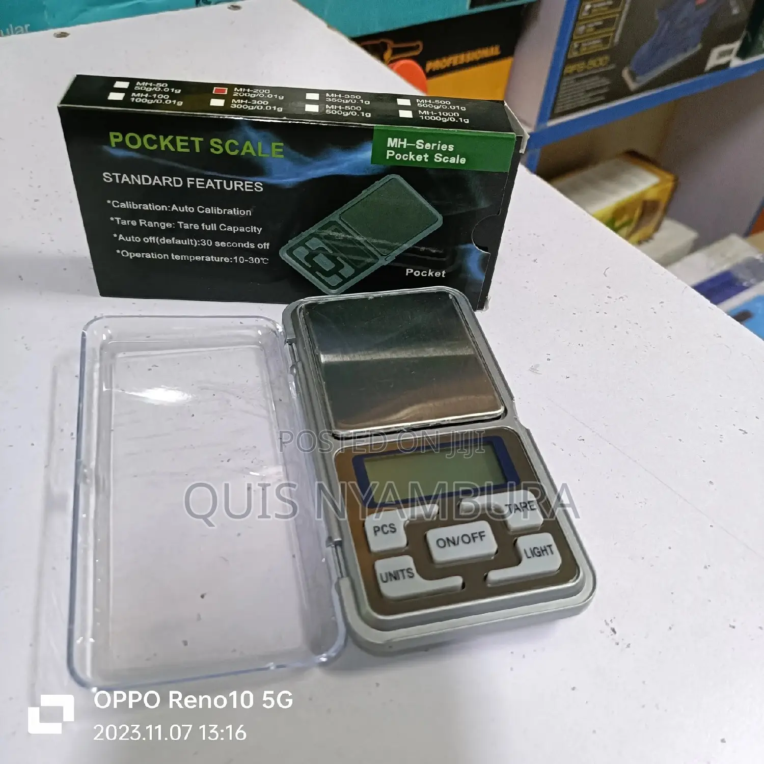 Digital Jewelry Pocket Scale .