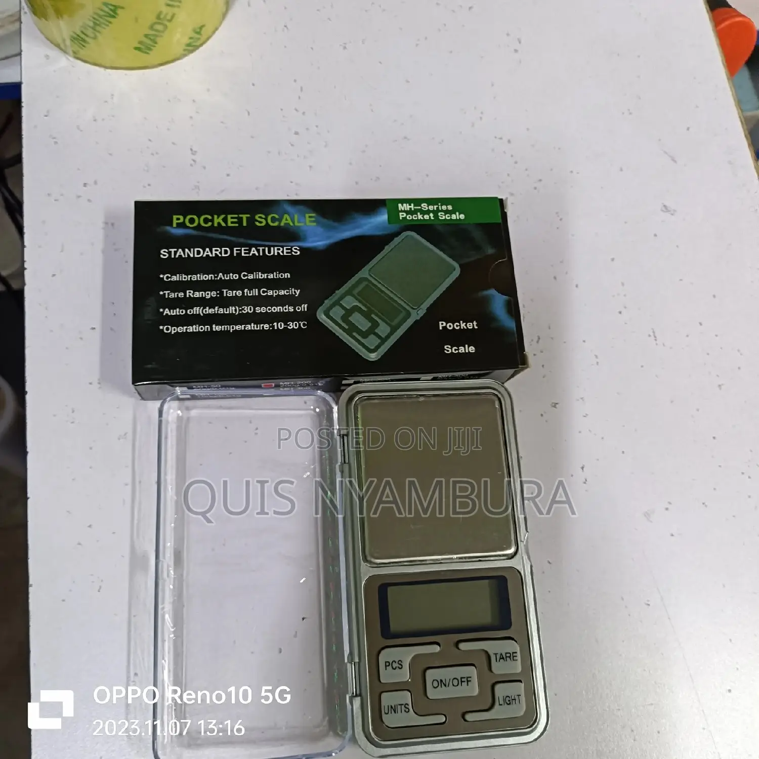 Digital Jewelry Pocket Scale.