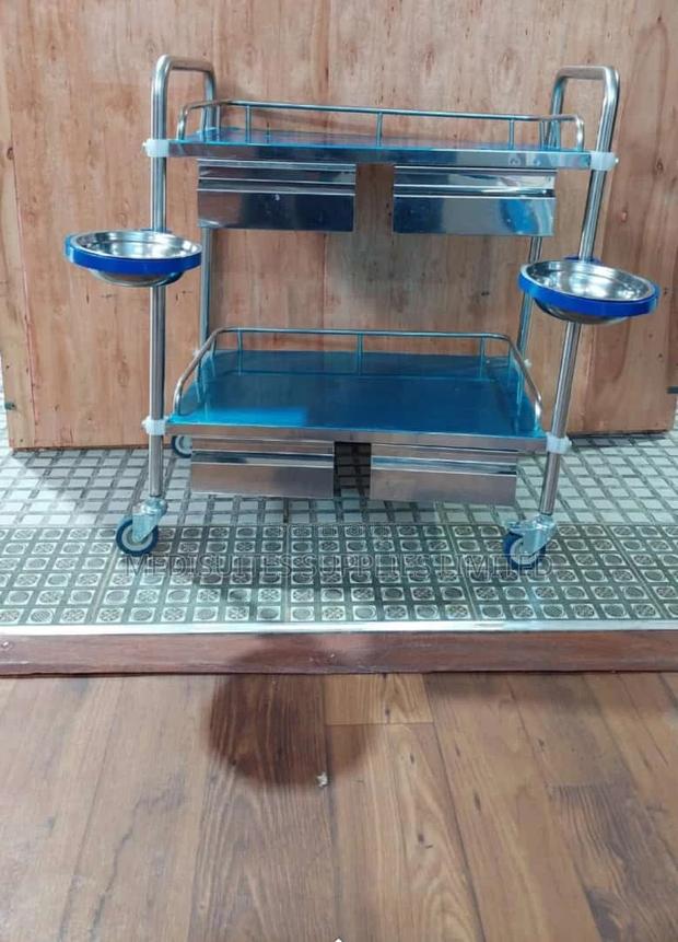 ,Dressing Trolley With Two Drawers - main view