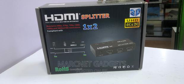 2 Way Powered Hdmi Splitter With High Resolution - main view