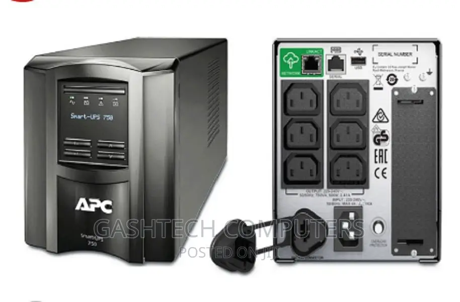 APC Back-Ups 750VA, 230V, AVR, 2 Universal 1 IEC Outlets,